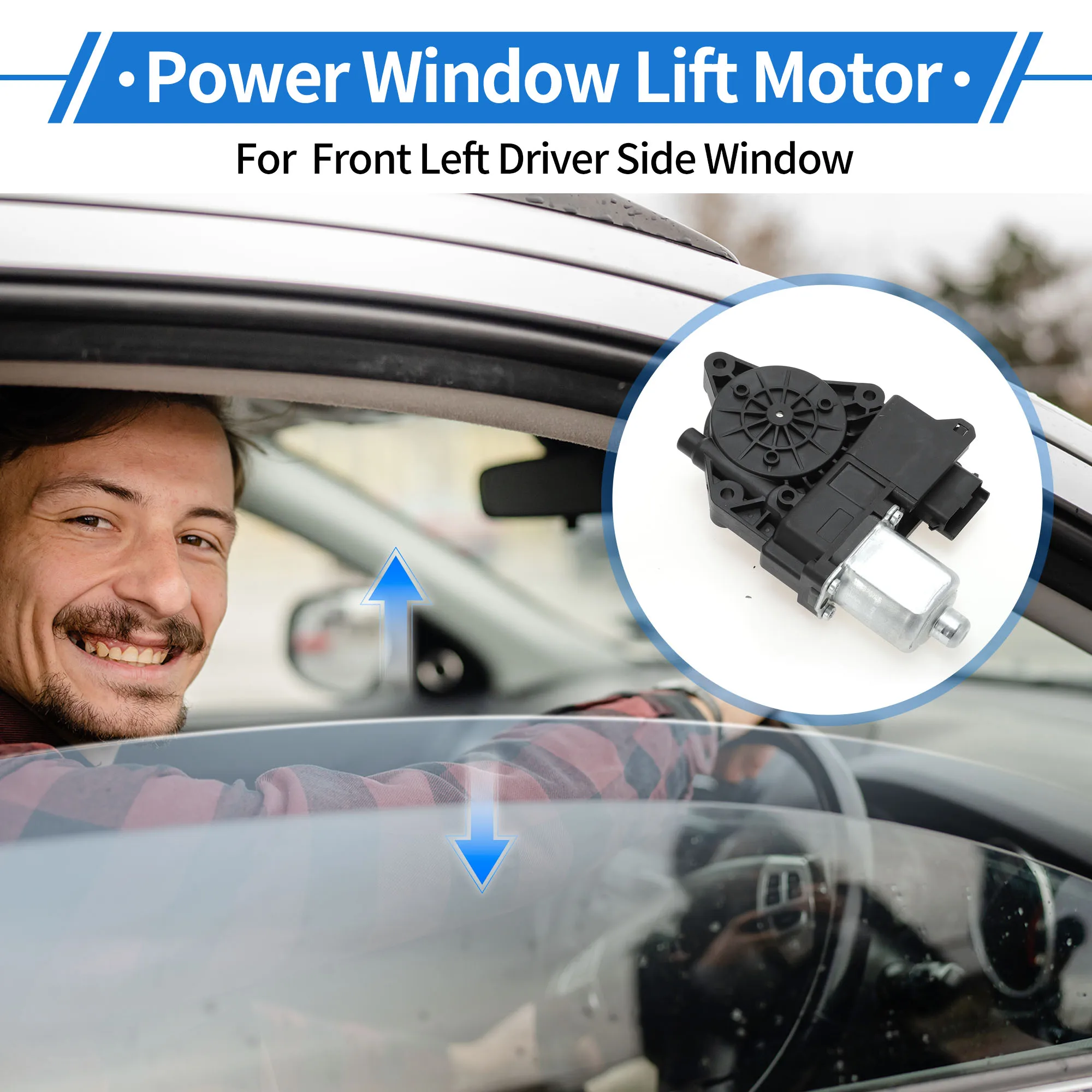 Motor regulador ventanilla eléctrica UXCELL para Hyundai Tucson TL 2015-2020 - imagen 2