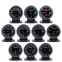 Reloj multifunción para coche: turbo, aceite, agua y voltaje