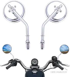 Espejos retrovisores para Harley-Davidson Sportster, Dyna y Softail