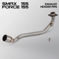 Tubo escape inox Yamaha SMAX155 Force155 – Pieza repuesto