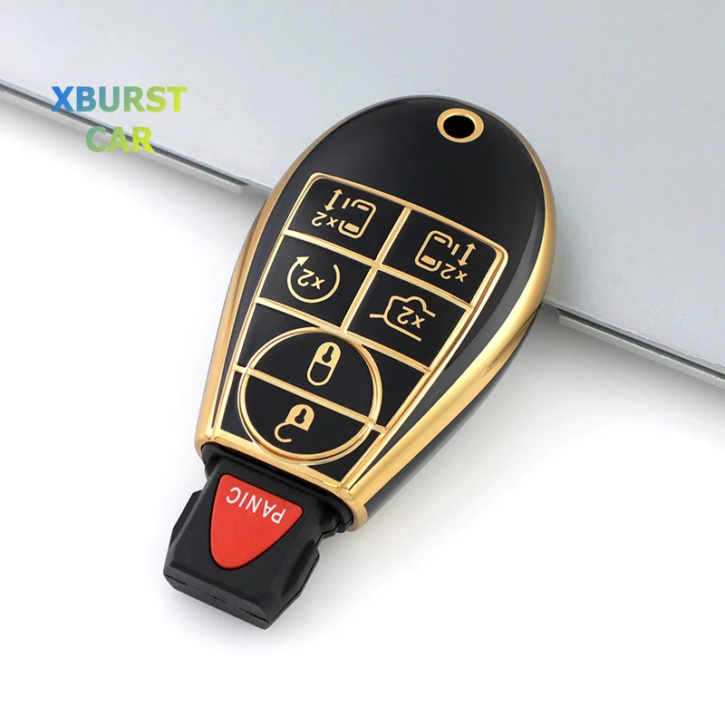 Llavero TPU Jeep Grand Cherokee con soporte y protector para llaves