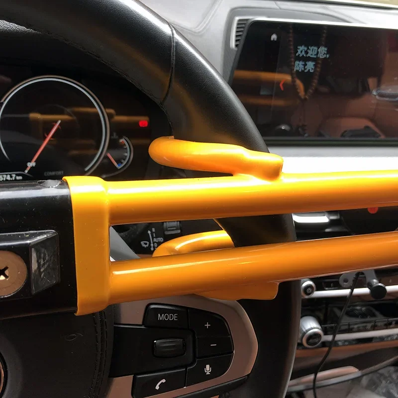 Bloqueo antirrobo para volante de coche – Barra seguridad universal - imagen 3