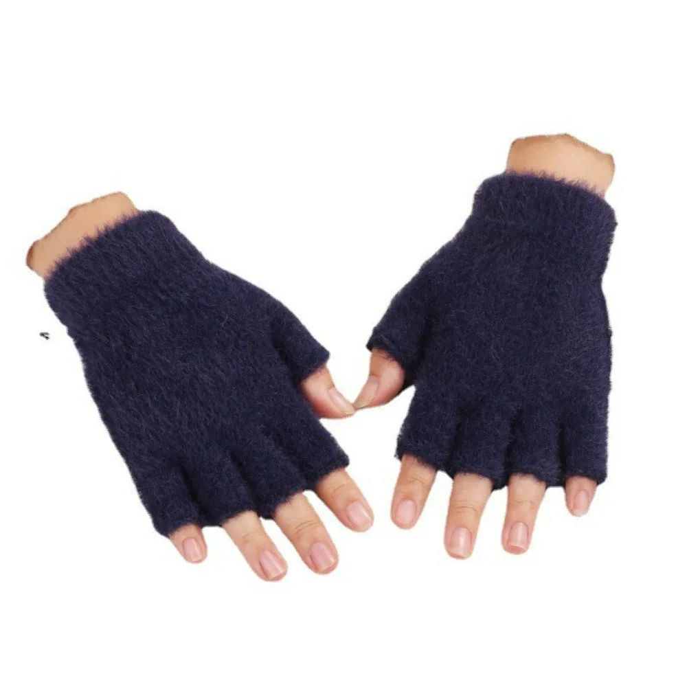 Guantes sin dedos térmicos con pantalla táctil para adultos - imagen 5