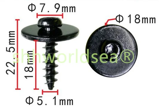 Shhworldsea 07147371720 – Clips de carrocería para BMW