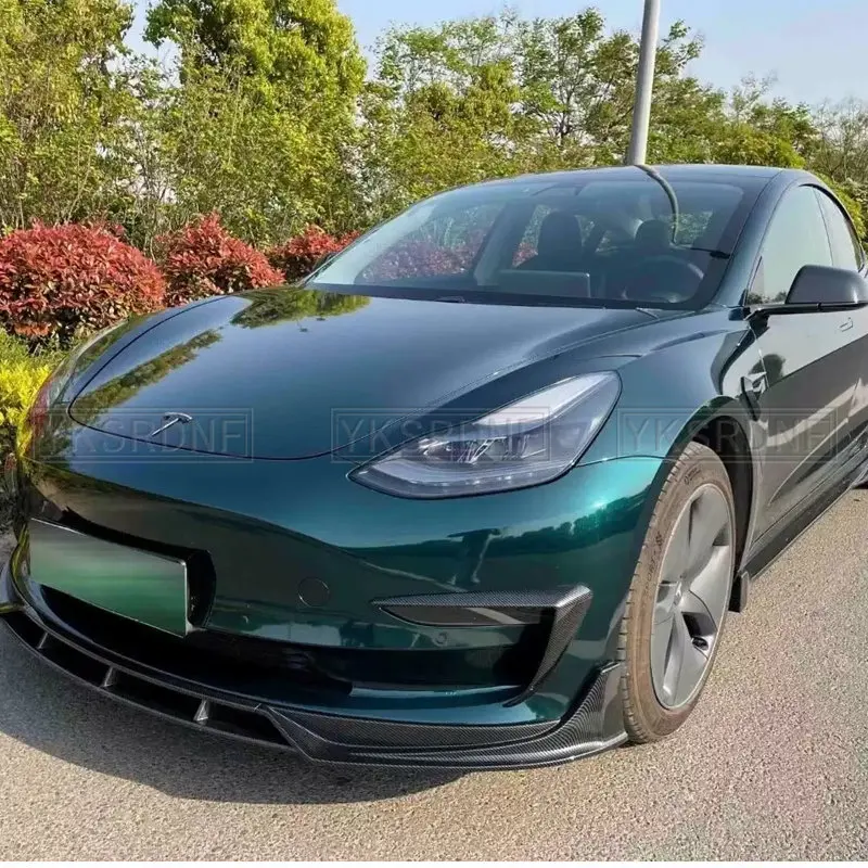 Kit aerodinámico fibra carbono ABS para Tesla Model 3 2018-2022 - imagen 2