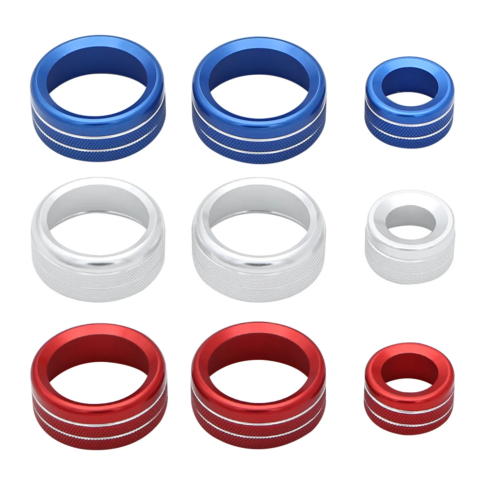 Aros embellecedores de aluminio para climatizador y audio BMW X1 F48 - imagen 3