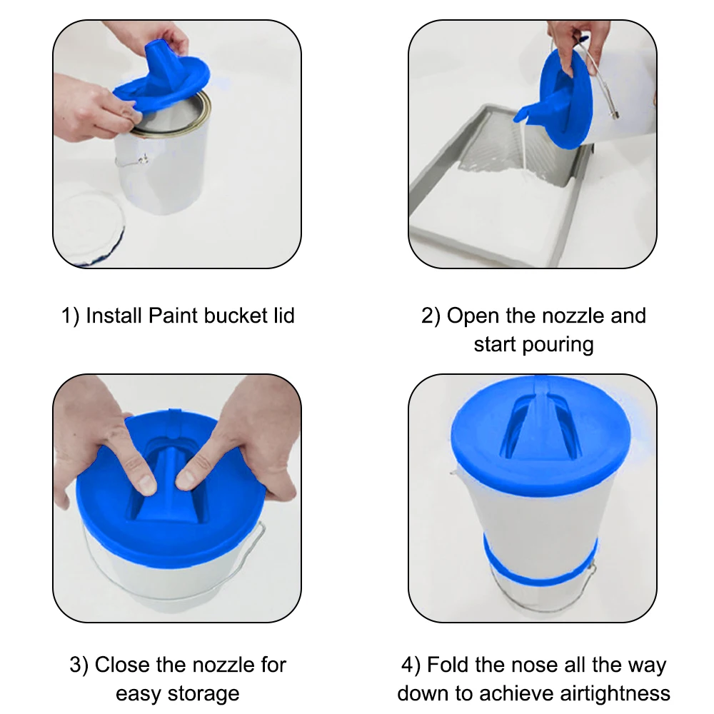 Tapa boquilla retráctil para lata de pintura - imagen 3