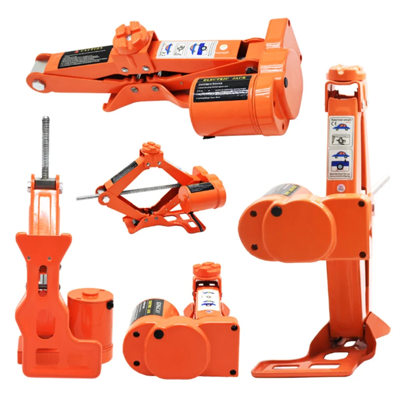 Gato eléctrico coche llave impacto tijera linterna – kit neumáticos - imagen 2