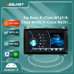 Autorradio Android 13 para Mercedes Vito Viano W639 W906 con CarPlay