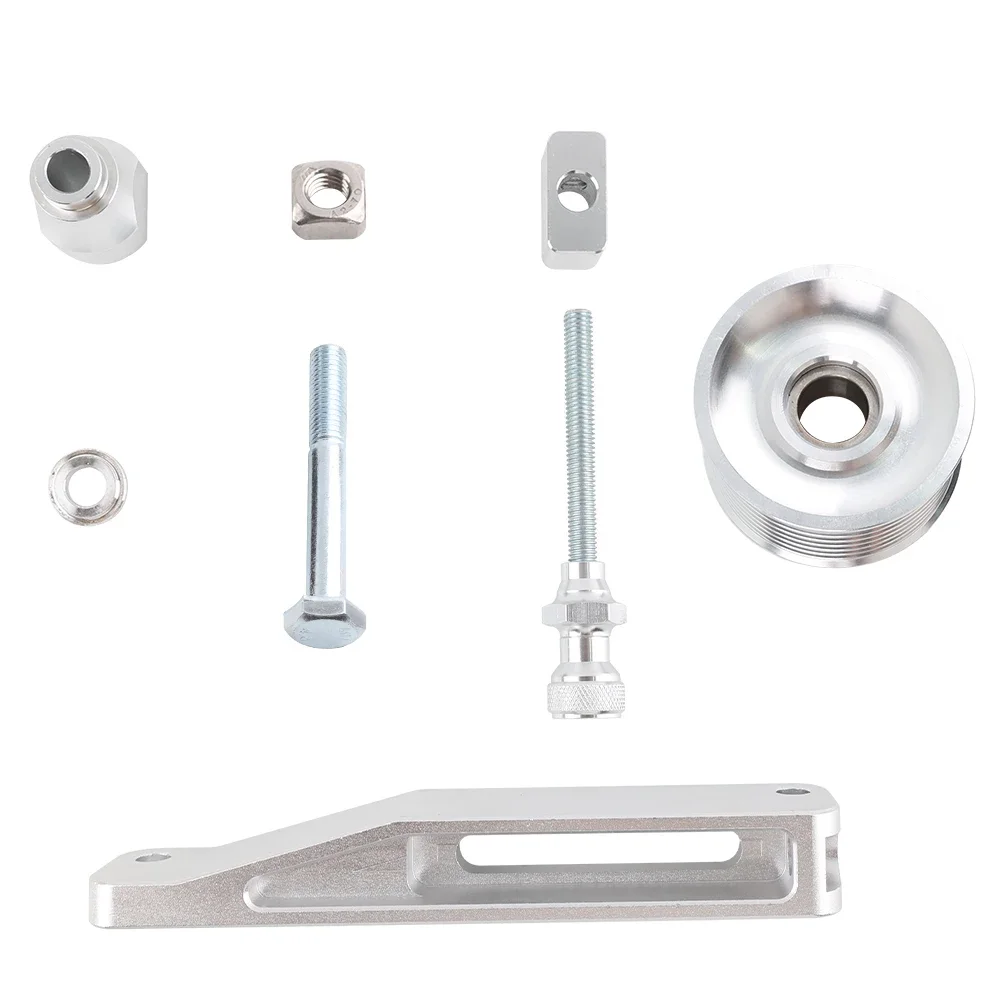 Kit eliminador de A/C y P/S para motor Honda K20 K24 – poleas directas - imagen 4
