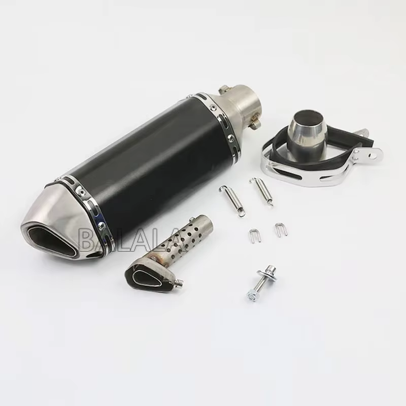 Silenciador universal de escape de 51 mm para moto con DB killer - imagen 5