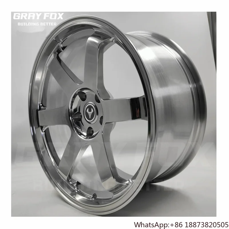 Volk Racing TE37 llanta forjada cromada 5x120 – tuning 17-21 - imagen 3