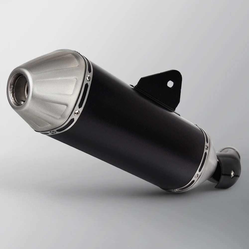 Escape slip-on para Yamaha Ténéré 700 con cubierta de carbono - imagen 2