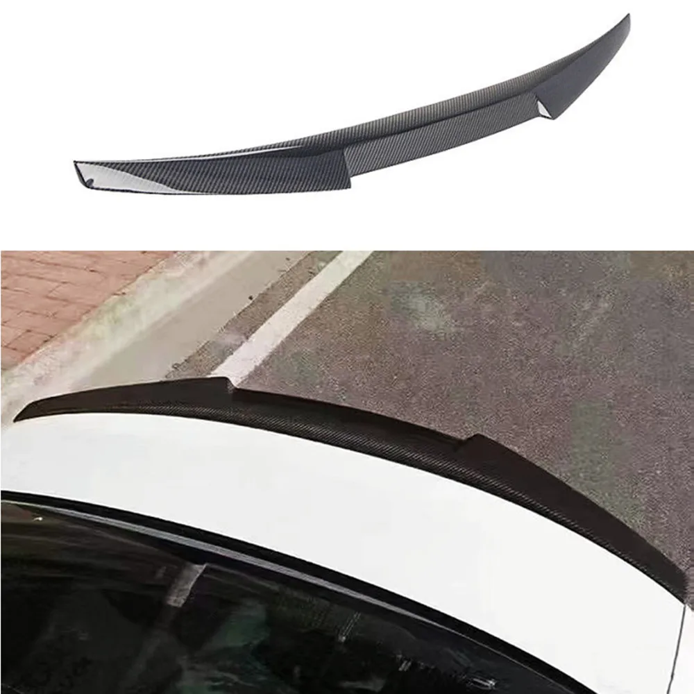 Alerón de maletero estilo M4 FRP negro para BMW E46 M3 - imagen 2