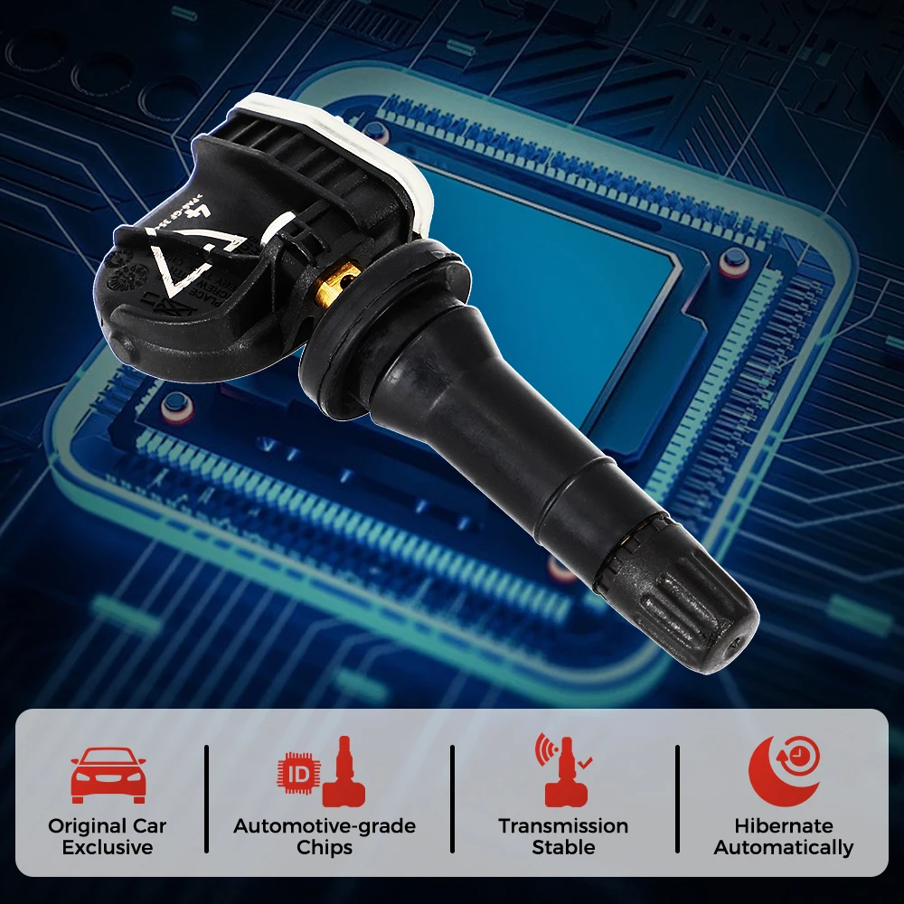 4 piezas 13506028 Para Opel Astra J k Corsa D Insignia Meriva B Mocha Zafira C Adam Ampera Antara TPMS Sensor de presión de neumáticos 13598773 - imagen 4