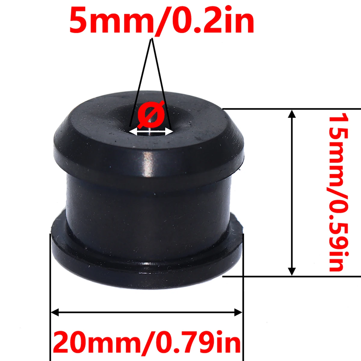 Buje pedal acelerador con manguito y clips – VW Passat B3/B4 - imagen 2