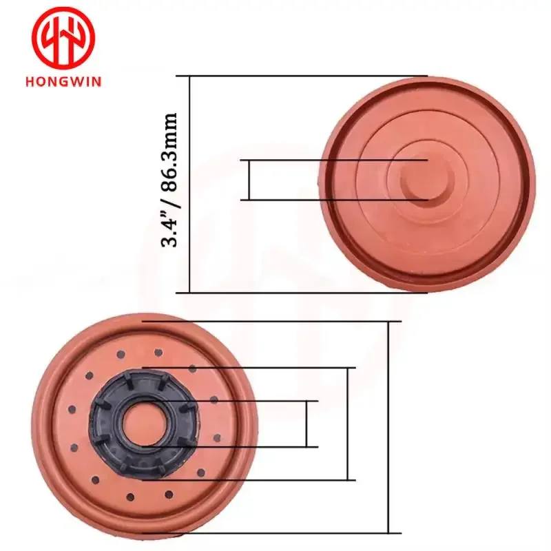 BMW 036103464AC Membrana ventilación del cárter E36/E39/E38 528i - imagen 3