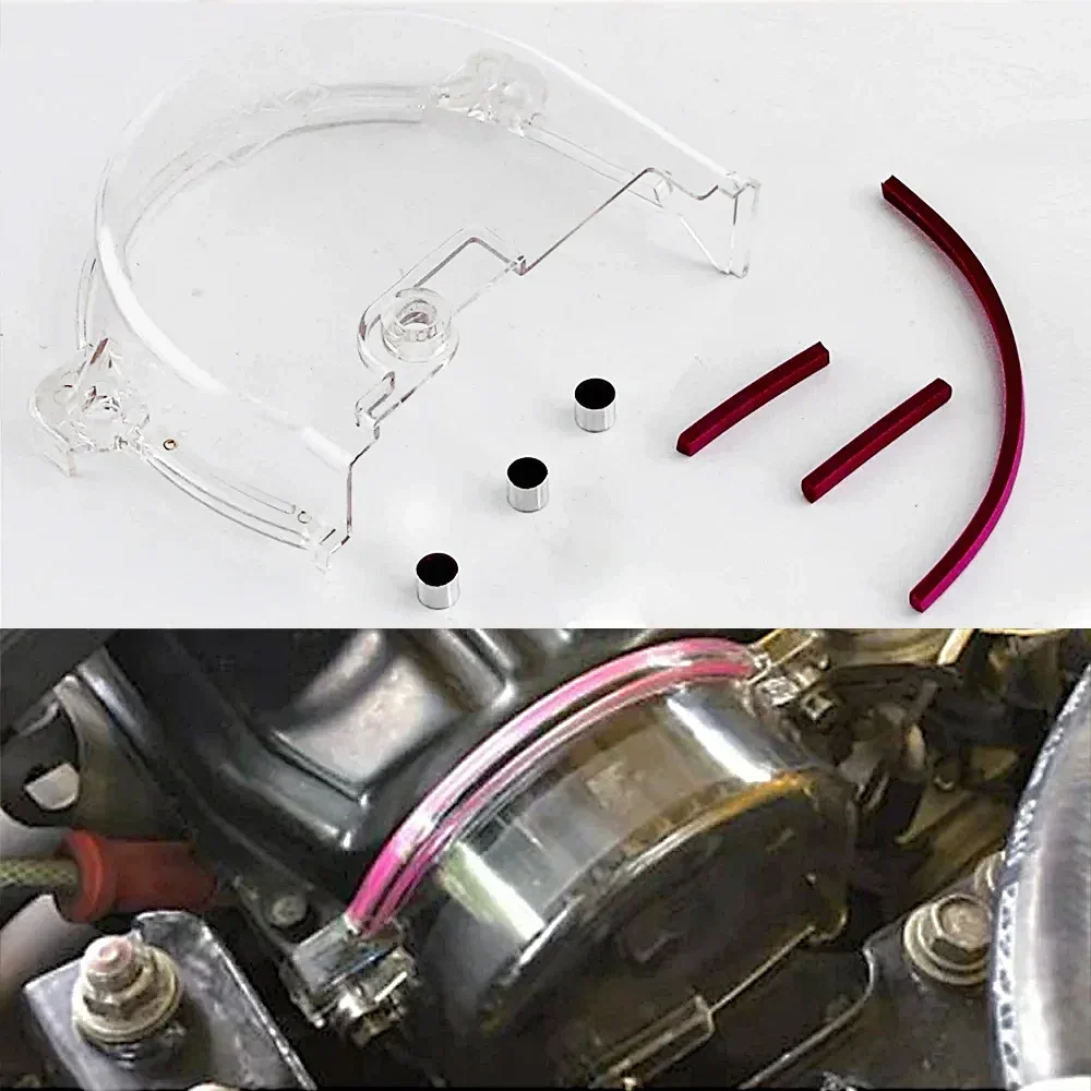Tapa transparente de distribución para Mitsubishi 4G15 SOHC