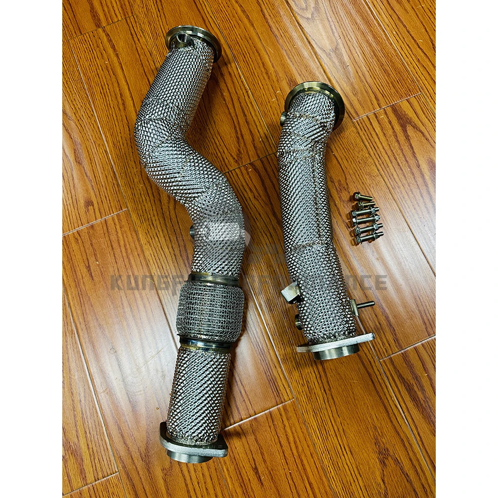 KUNGFU Downpipe Decat Racing para BMW M3 G80 M4 G82 S58 3.0T - imagen 3