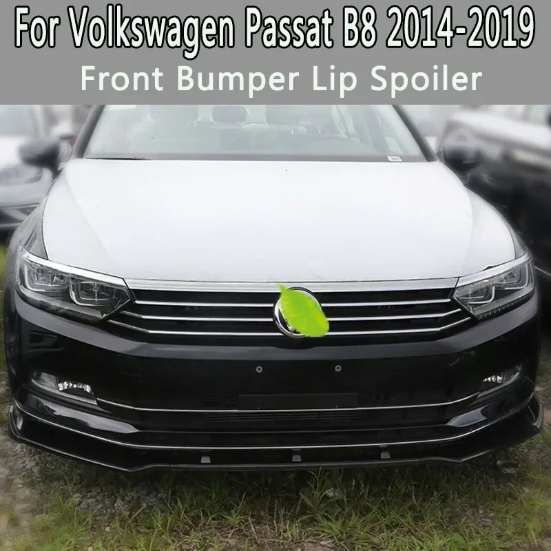 Parachoques delantero para coche VW Passat B8 2014-2019 Sedan, 3 piezas, alerón, carrocería, Tuning - imagen 3