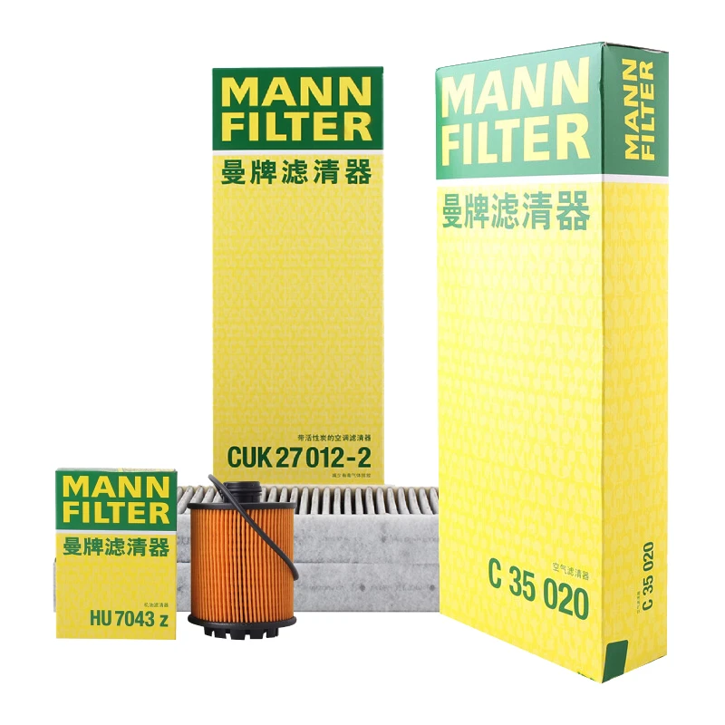 Kit de filtros MANN para Peugeot, Citroën y DS