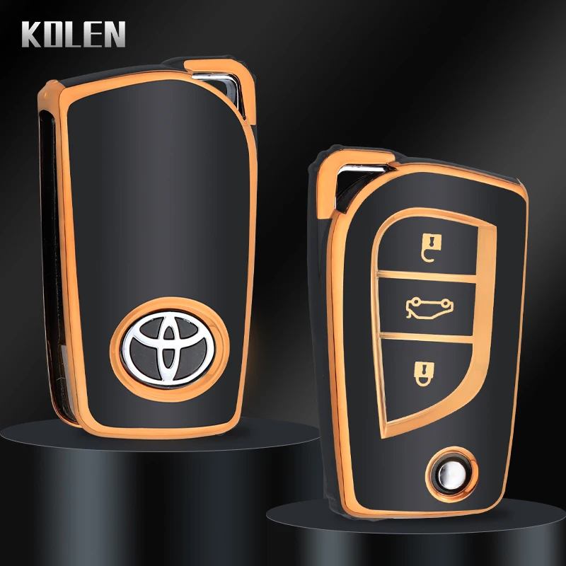 Funda llave coche TPU compatible Toyota Corolla Yaris RAV4 - imagen 4