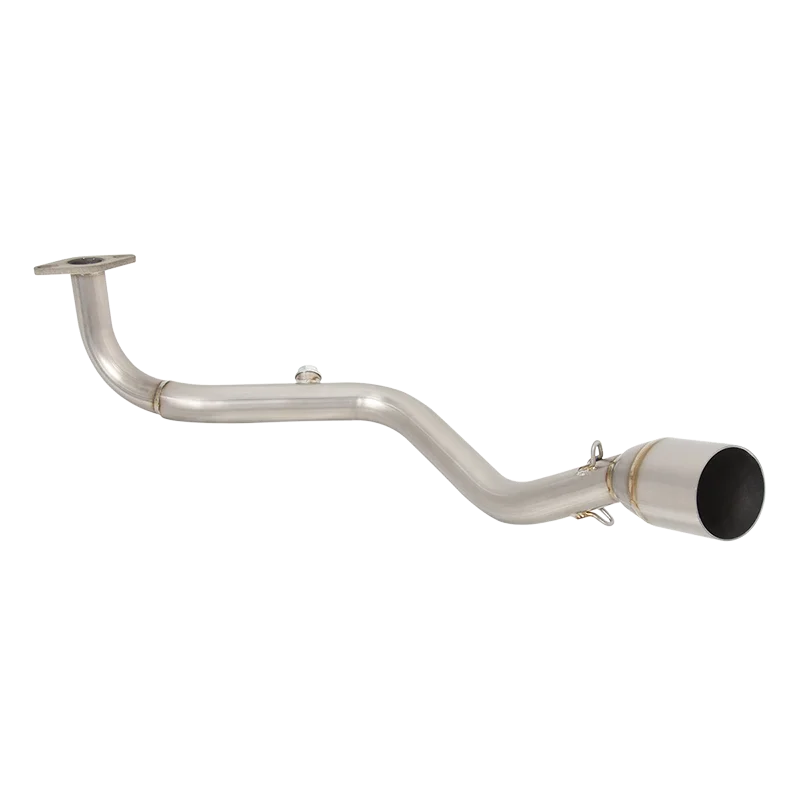Para Yamaha CYGNUS 125CC GRYPHUS 125 BWS125 sistemas de Escape de motocicleta aleación de titanio tubo de enlace frontal conectar silenciador de 51mm - imagen 5