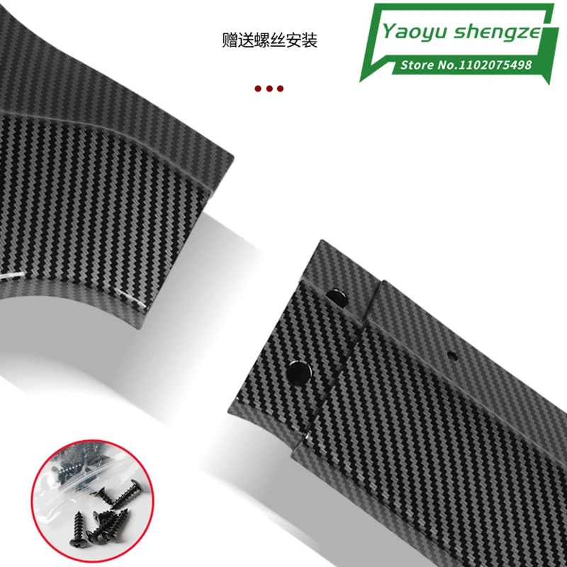 Splitter delantero JC Style para Ford Mustang 2015-2021, negro - imagen 5