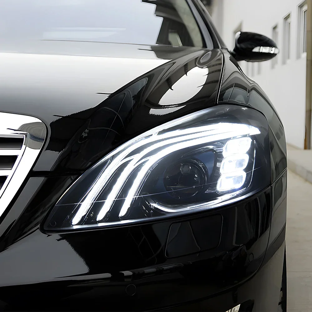 Faros delanteros LED Mercedes Clase S W221 2006-2013 - imagen 5