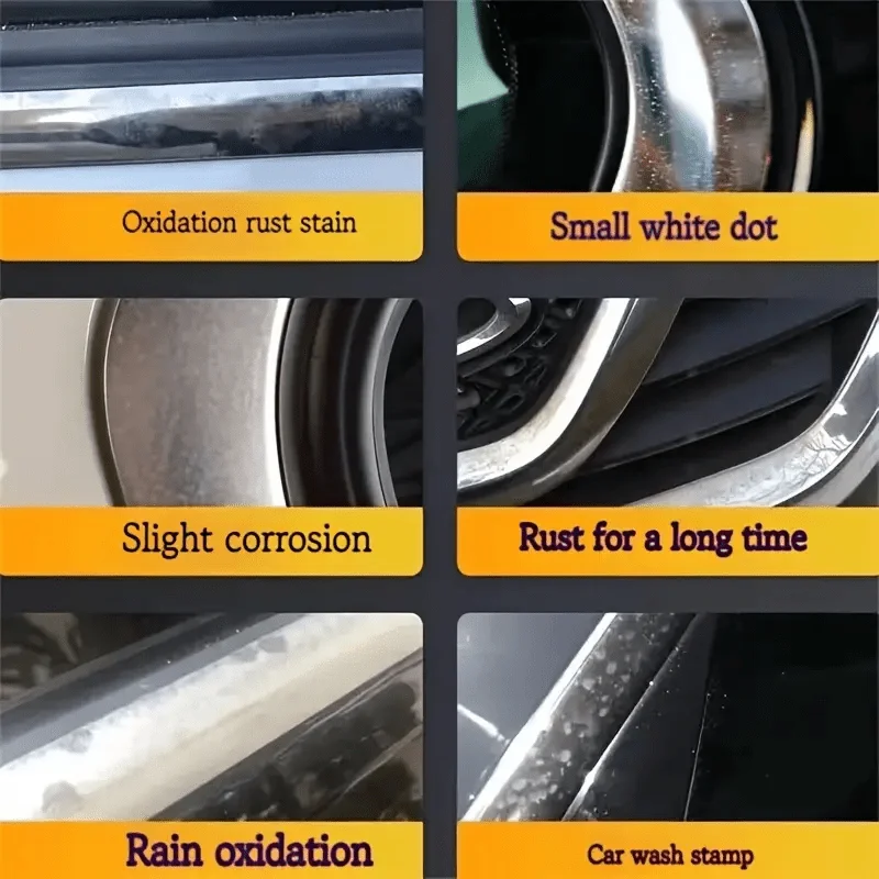 Restaurador de metales oxidados para accesorios del automóvil