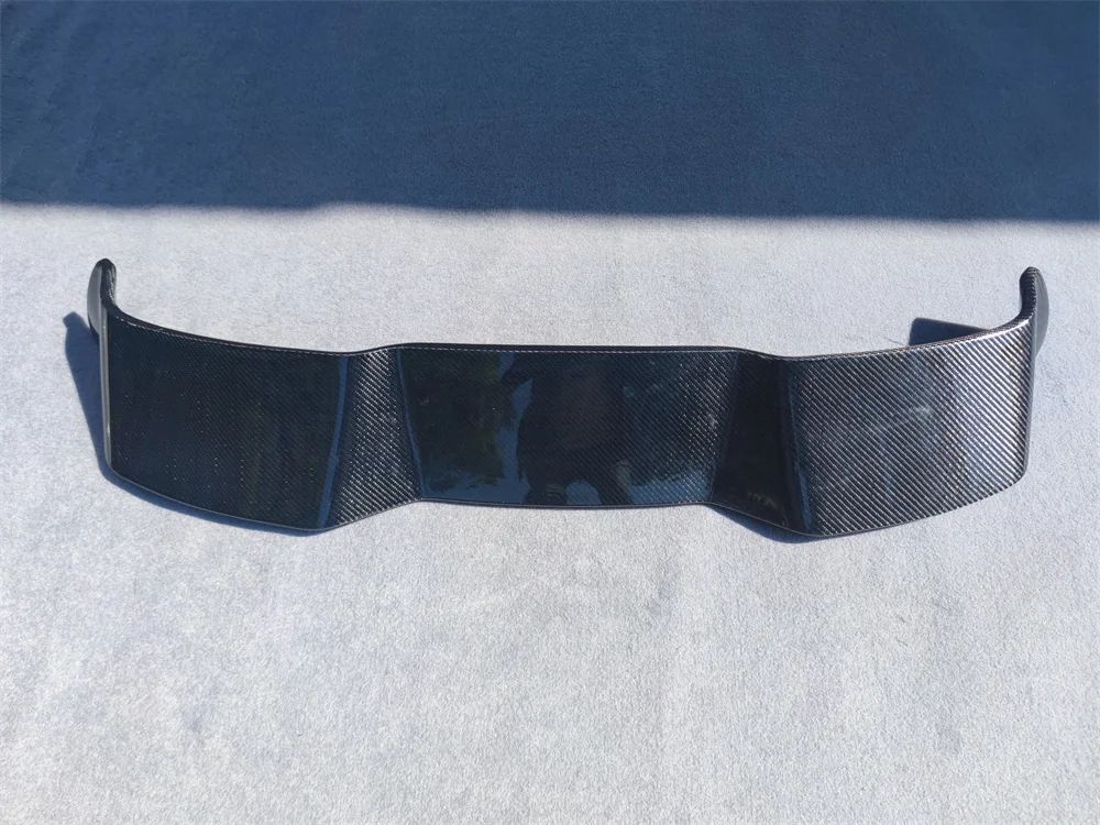 Alerón de techo negro brillante efecto carbono para Renault Clio IV - imagen 4