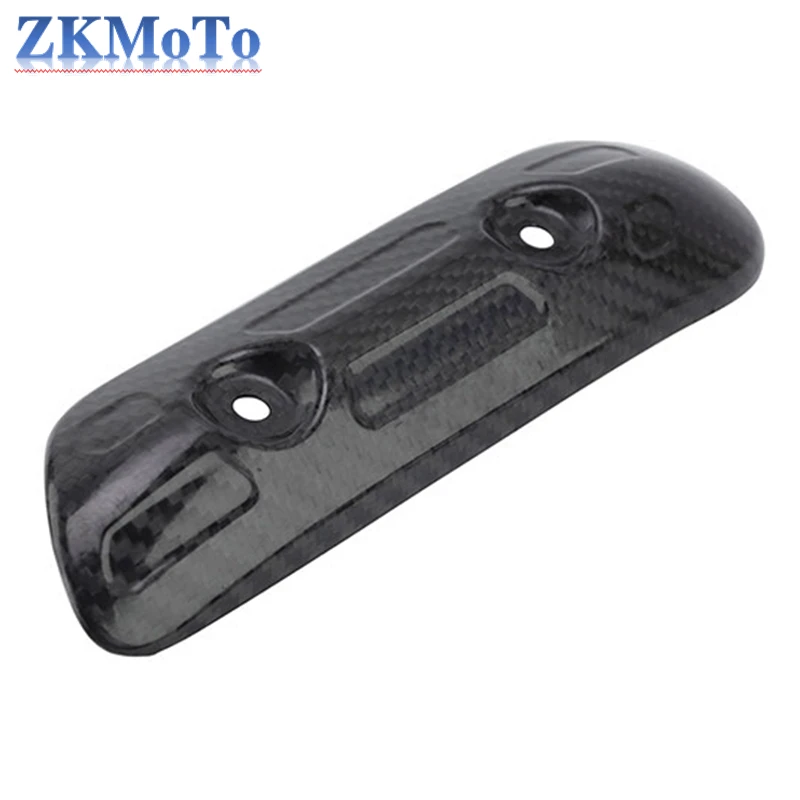 Protector térmico de escape de fibra de carbono para motocicleta, cubierta protectora para KTM 250SXF 250EXCF 350EXCF 400EXC 450EXC 500EXC 2007-2023 - imagen 3