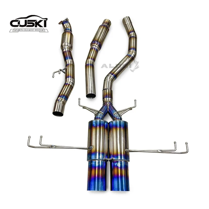 Escape cat-back de titanio para Honda Civic Type R FL5 2.0T - imagen 3