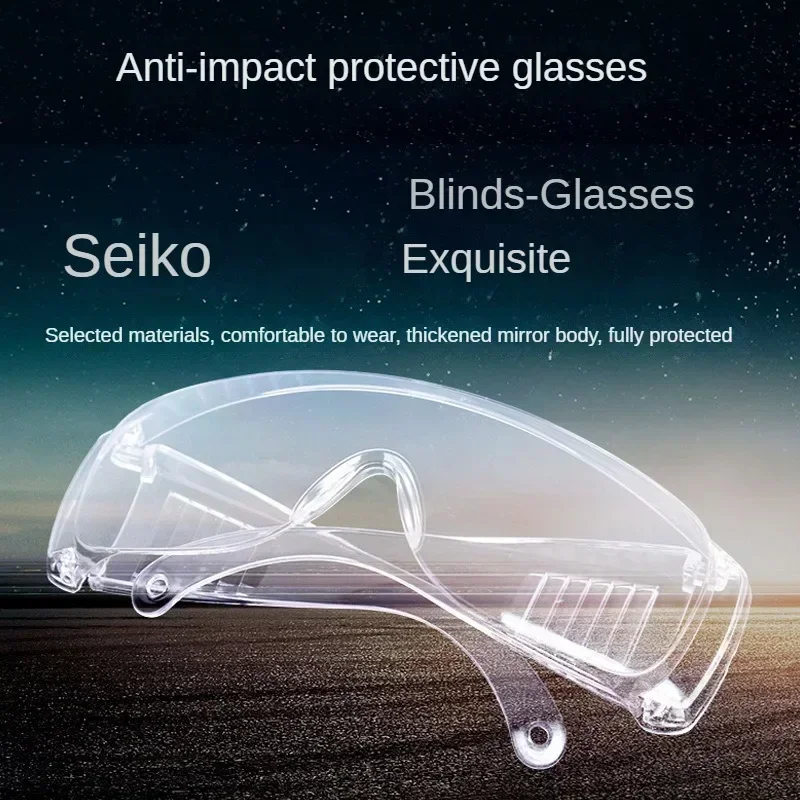 Gafas de seguridad transparentes para uso industrial y ciclismo