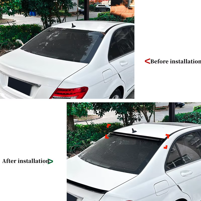 Alerón de techo Mercedes-Benz Clase C W204 C180/C200 - imagen 3