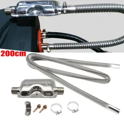 Propex: Tubo de aire 200 cm y escape 25 mm para calentador diésel