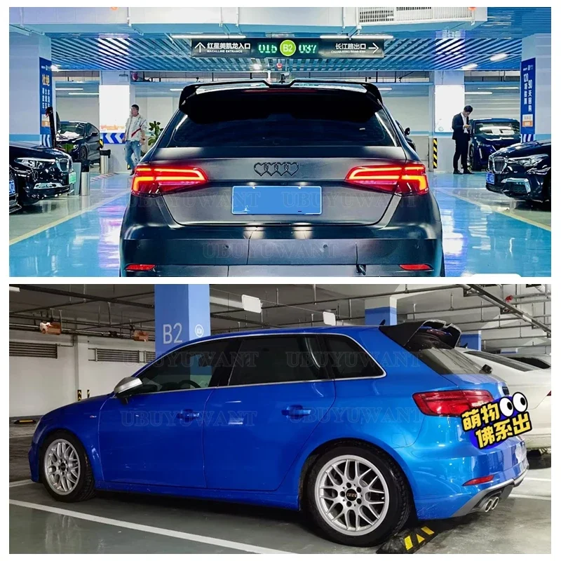 Alerón de techo trasero ABS – Audi A3/S3 8V 2014-2018 - imagen 4