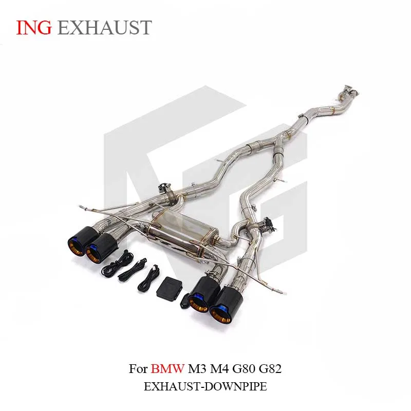 Garganta intake fibra carbono ING BMW M3 M4 G80 G82 S58 3.0T negro - imagen 2