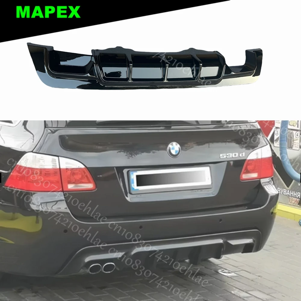 Difusor parachoques trasero BMW 5 Series E60 E61 M Pack 2004-2010