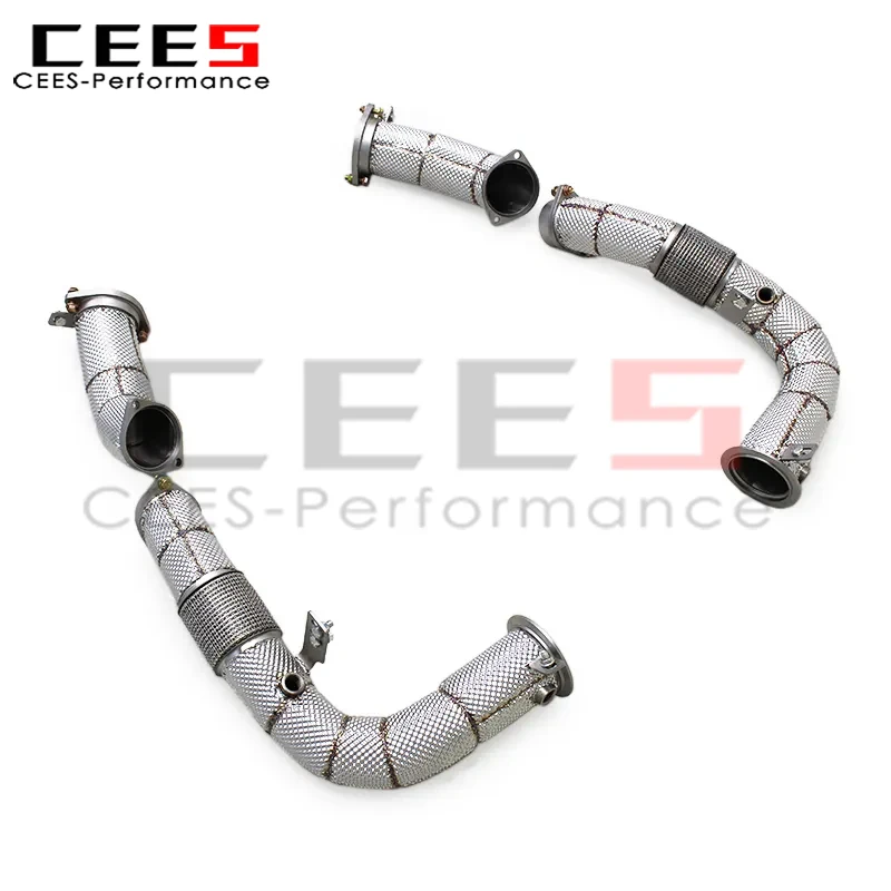 Tubo de bajada de escape Cees para BMW M5/M6 4.4 LCI 2024-2025 - imagen 3