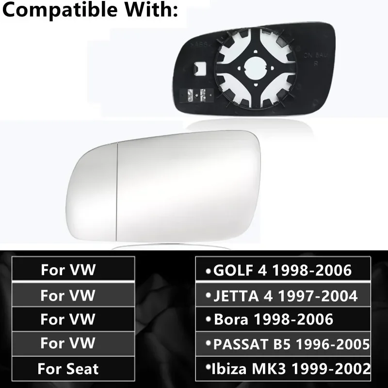 Cristal retrovisor calefactable VW Golf IV, Jetta Mk4 1J1857521/2 - imagen 2