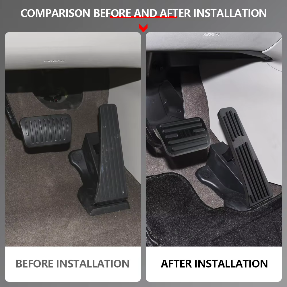 Cubrepedales antideslizantes de aluminio para BYD Seal U - imagen 2