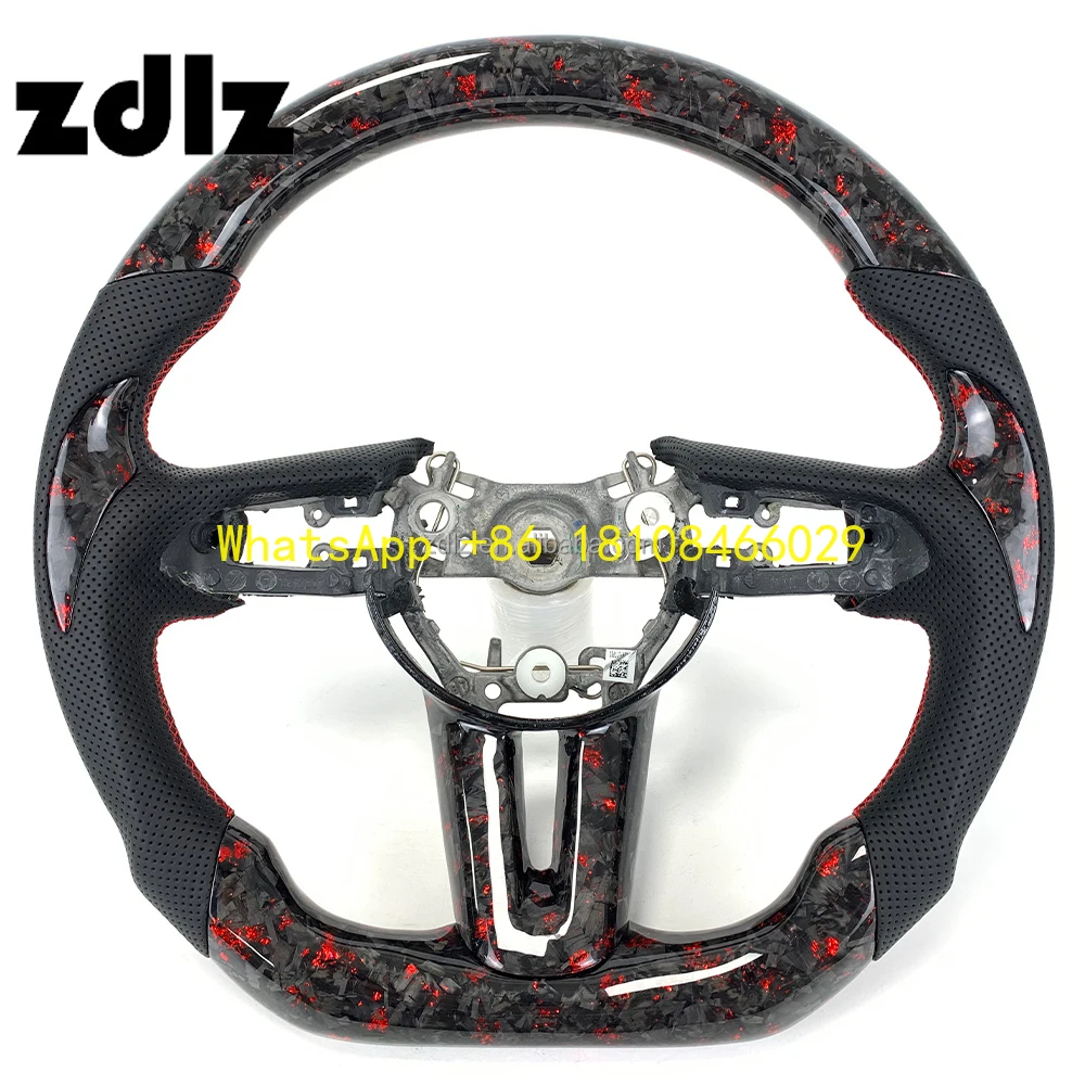 Volante de carbono forjado para Mazda 3, 6, CX-3, CX-4 y CX-5