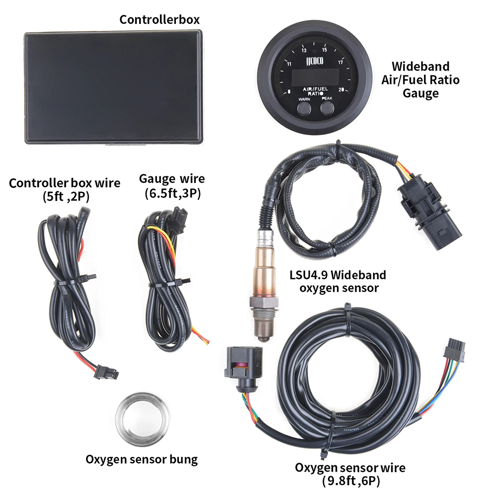 Medidor AFR Serie S – Sonda lambda banda ancha 12V - imagen 4
