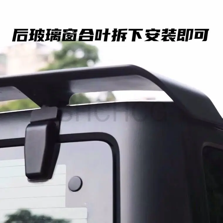 Alerón trasero con luz de freno para Jeep Wrangler JK JL 2007-2021 - imagen 4