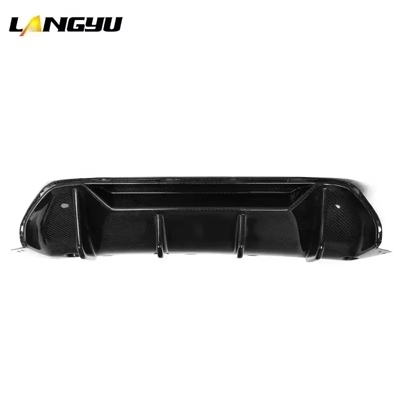 Difusor trasero fibra carbono Langyu – BMW M5 F90 2018+ MP - imagen 5