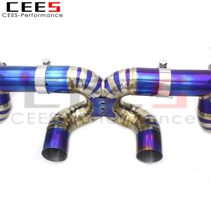 Escape completo Cees X-Pipe para Ferrari 458 Speciale 4.5 V8 - imagen 4