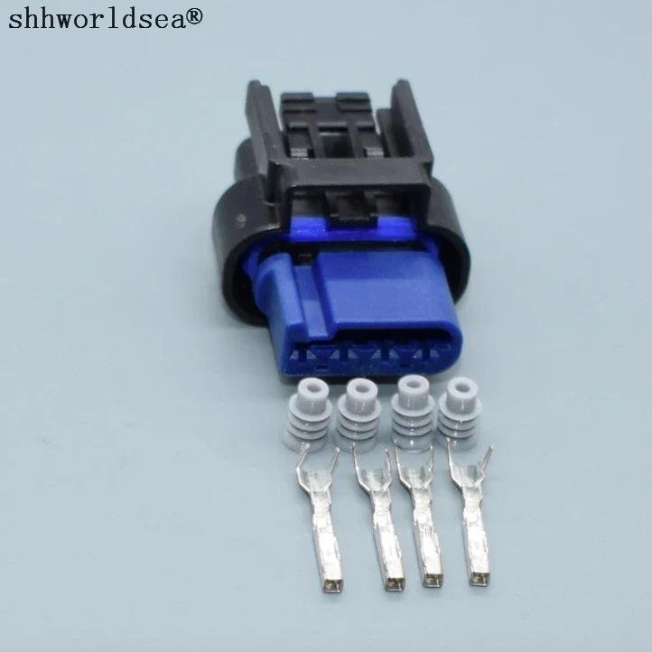Shhworldsea CU2Z-14S411-AYA, conector estanco hembra de 4 vías