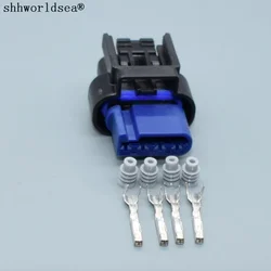 Shhworldsea CU2Z-14S411-AYA, conector estanco hembra de 4 vías