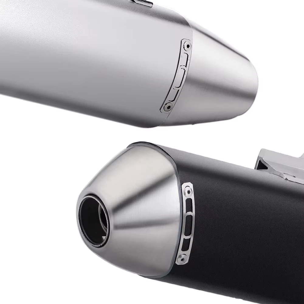 Tubo silenciador de escape universal 51 mm para moto 4T - imagen 5